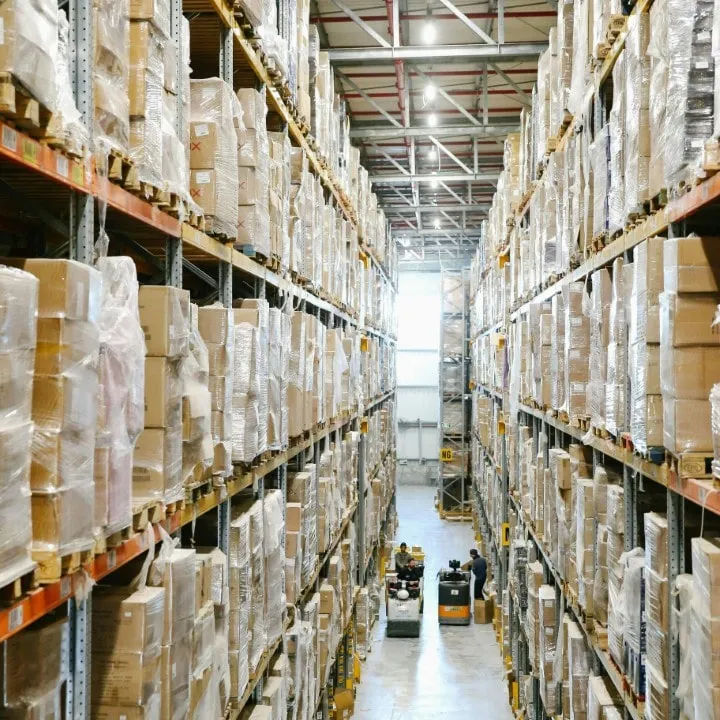 assets on a warehouse